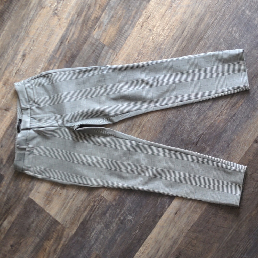 Banana Republic | NWOT Sloan Gray Checkered Ankle Length Pants Slacks
